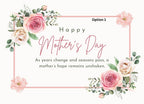Mother's Day Pre-set - Set of 2 Metal Magnets (No Personalisation)