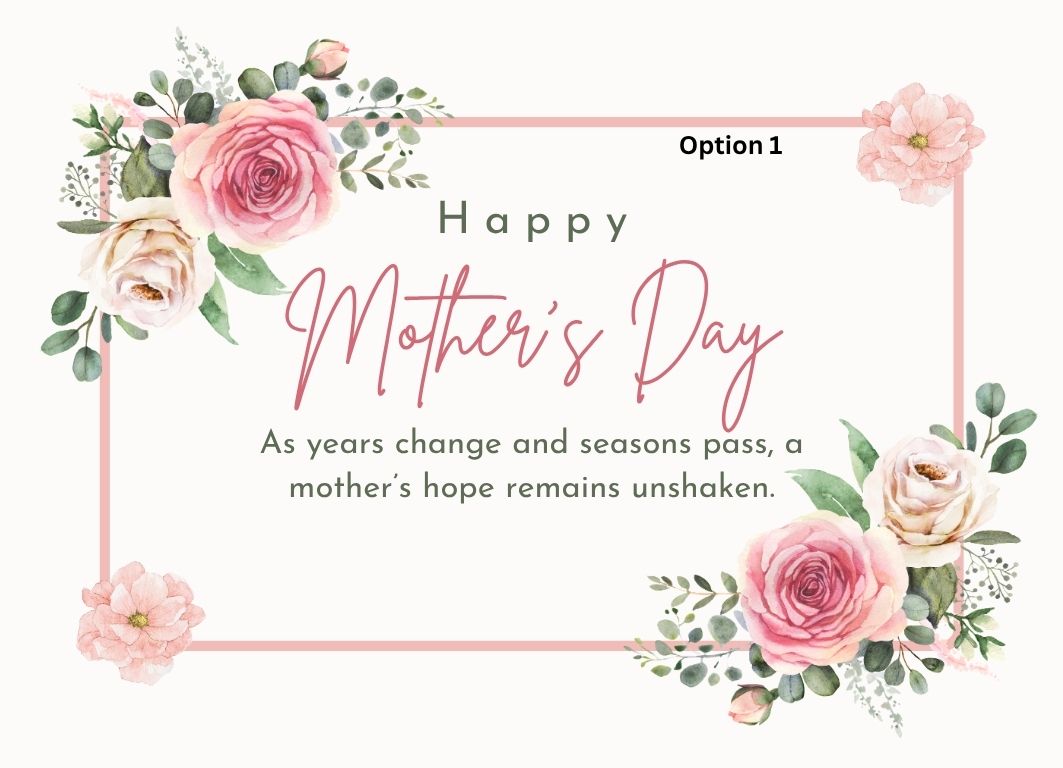 Mother's Day Pre-set - Set of 2 Metal Magnets (No Personalisation)