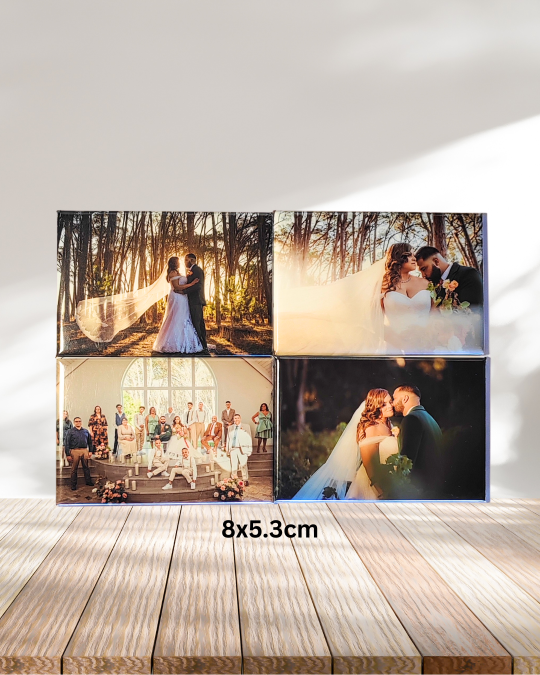 Personalised Metal Fridge Magnets (your own design / images)