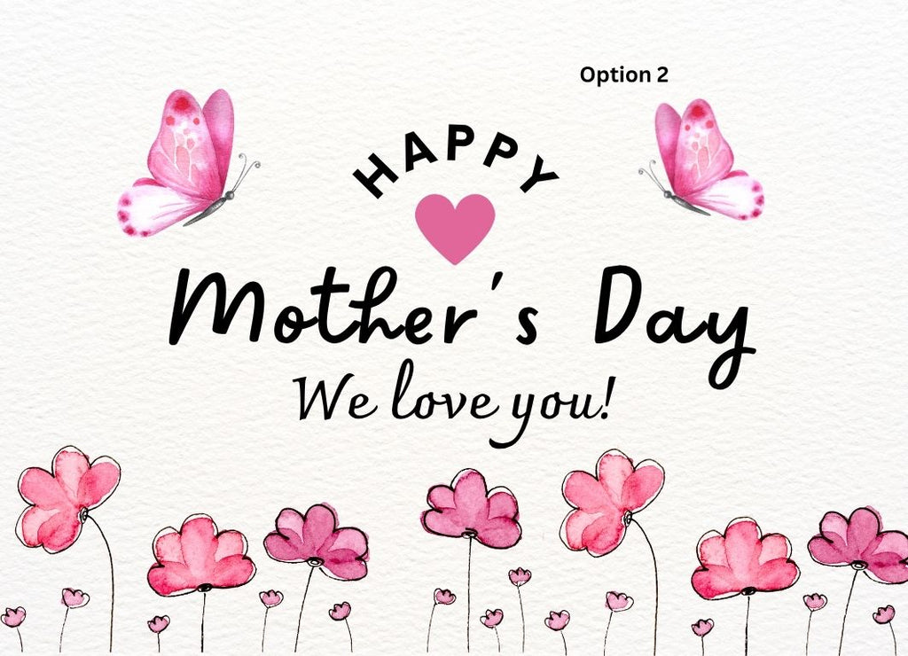 Mother's Day Pre-set - Set of 2 Metal Magnets (No Personalisation)