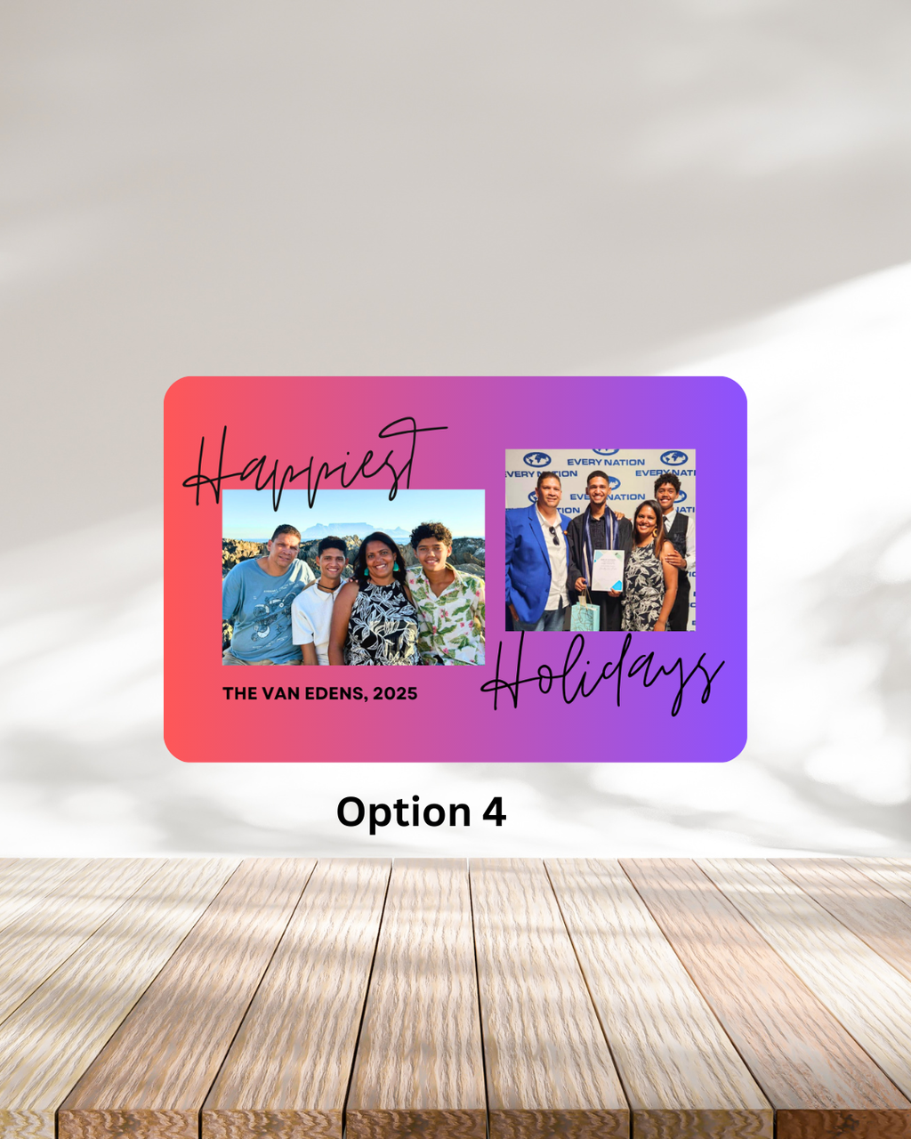 Christmas Personalised Magnets