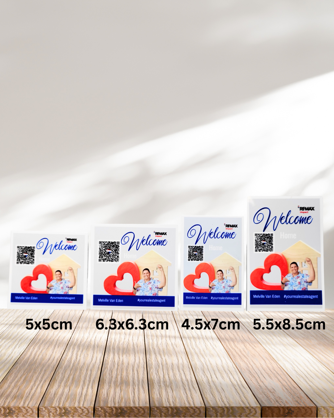 QR Code Soft Touch Magnets (We add your QR code and logo)