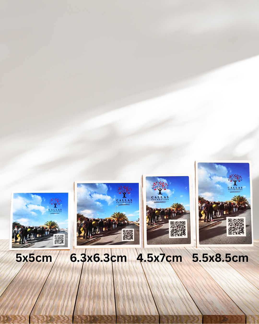 NGO Soft Touch Magnets with QR Code (Proof of NGO Registration Required for discount)